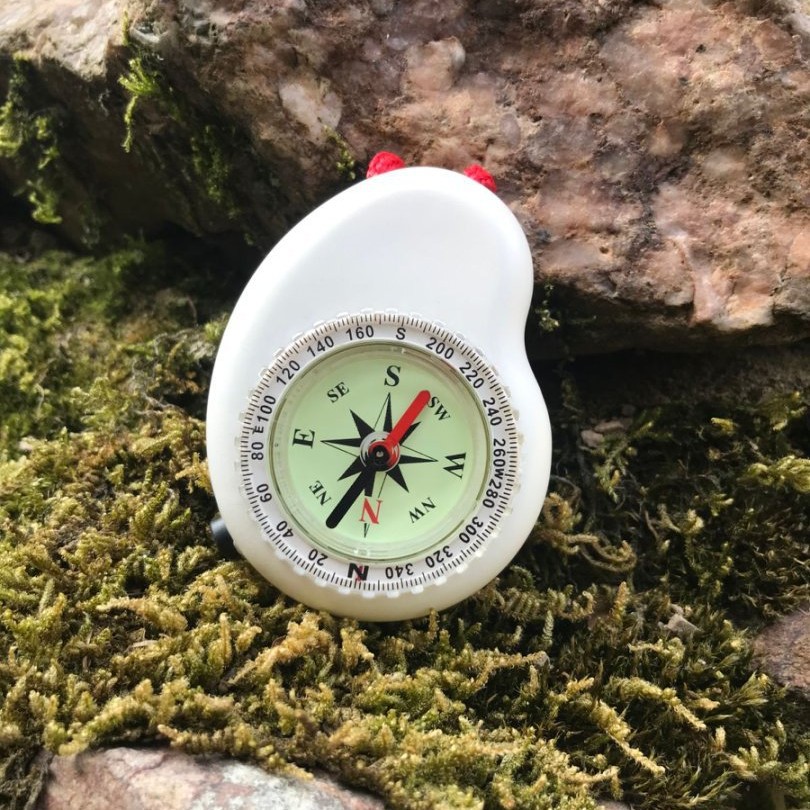 Outdoor Adventure Guide - Mini Bussola da Sopravvivenza per Esterni