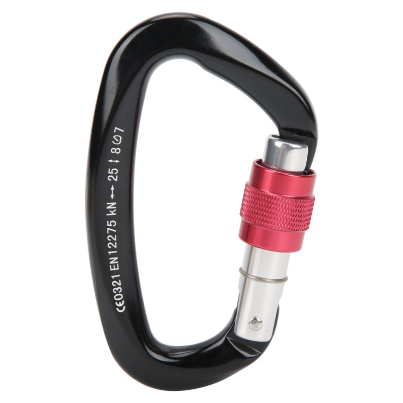 Carabiner Locking D - Moschettoni D a bloccaggio per alpinismo