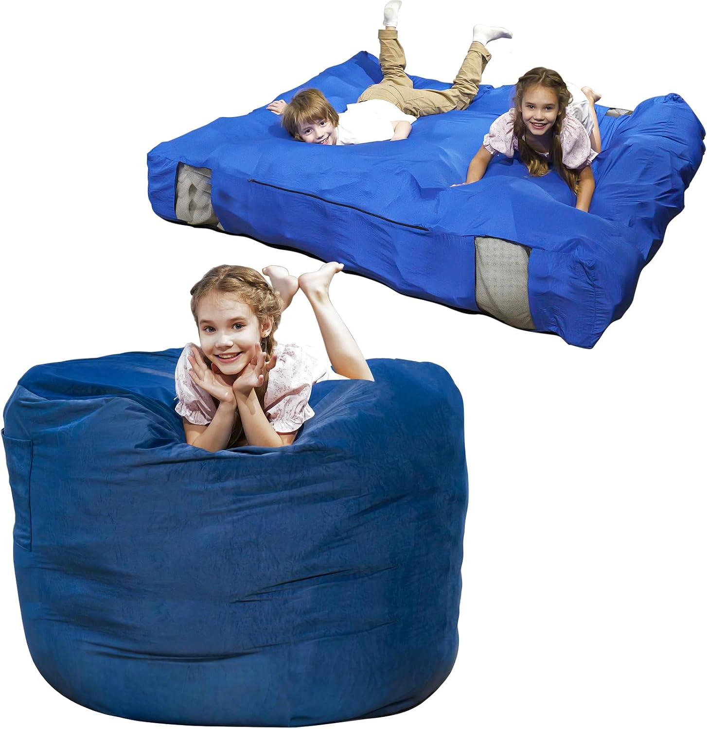 Crash Pad Folding - Poltrona Sacco e Tappetino Sensoriale, Pouf