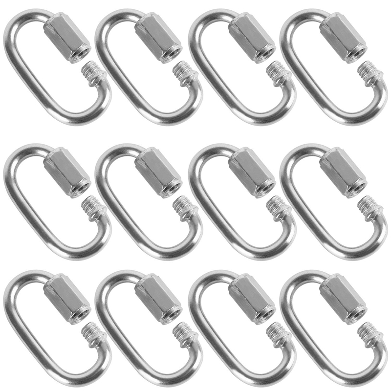 Connettore per catena in accia - Carabiner Locking D recensione e prezzo