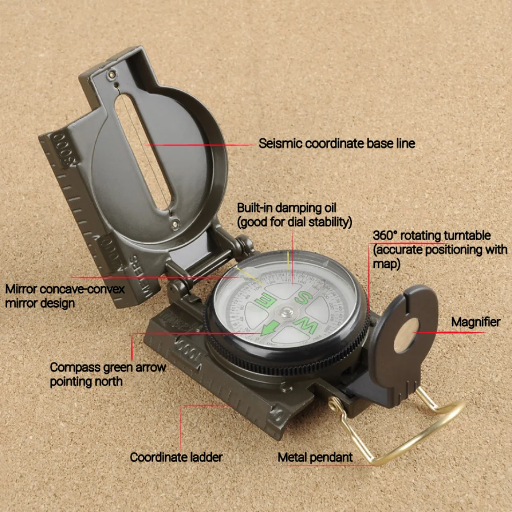 Bussola Lensatic Portatile Mul - Outdoor Adventure Guide recensione e prezzo