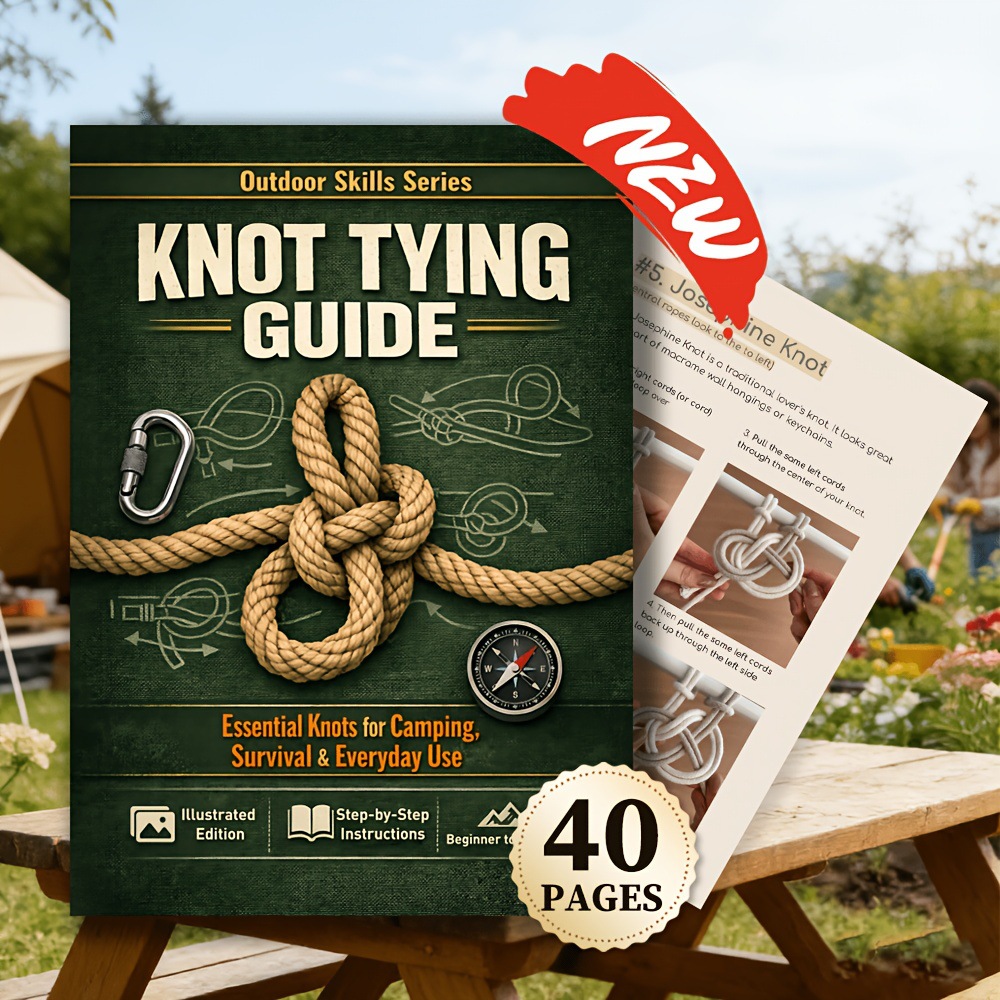 Manuale dei nodi da campeggio, - Outdoor Adventure Guide recensione e prezzo