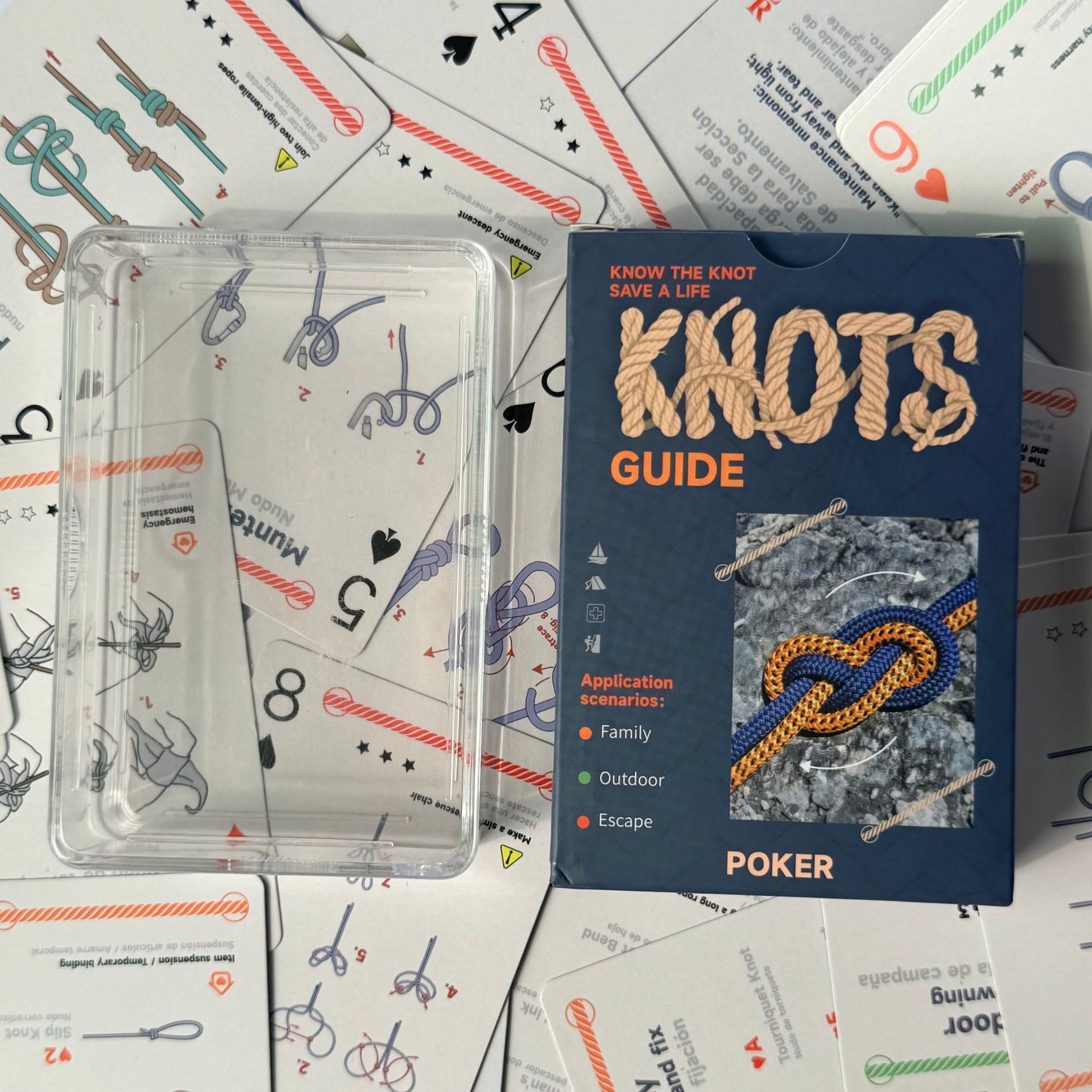 Carte da Gioco con Nodi di Eme - Outdoor Adventure Guide recensione e prezzo