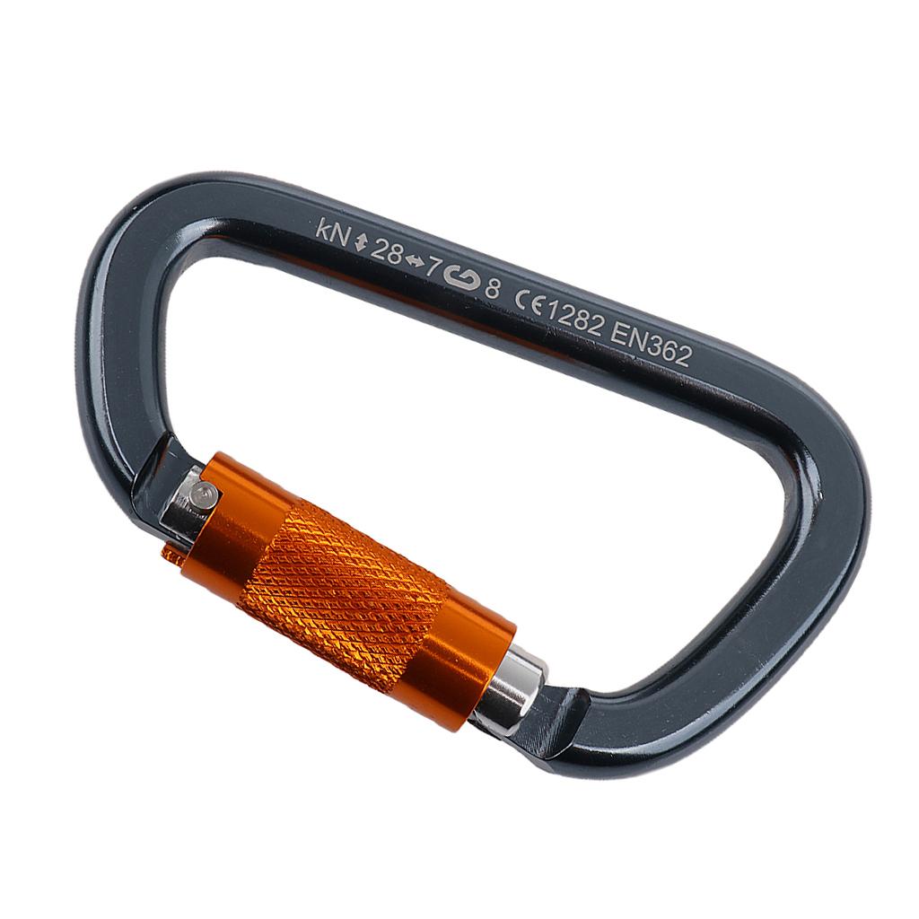Moschettone da Arrampicata in  - Carabiner Locking D recensione e prezzo