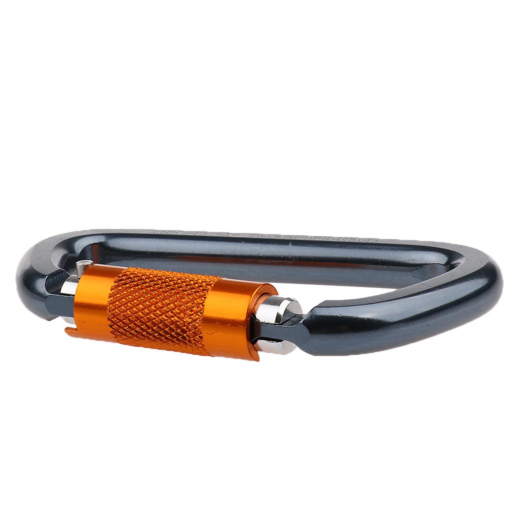 Moschettone da Arrampicata in  - Carabiner Locking D recensione e prezzo