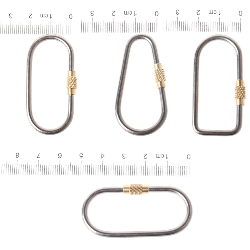 5 pz/lotto Titanio Chiusura Mo - Carabiner Locking D recensione e prezzo