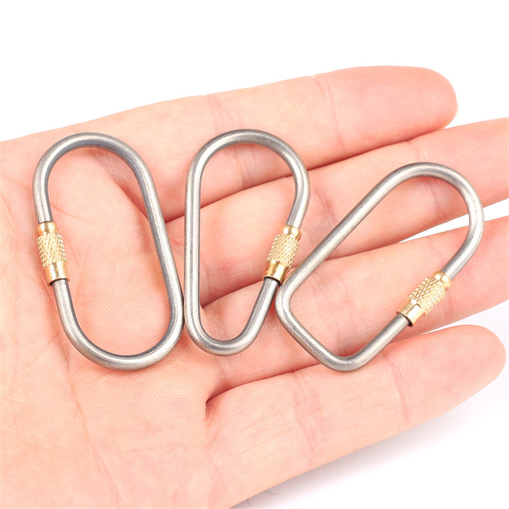 5 pz/lotto Titanio Chiusura Mo - Carabiner Locking D recensione e prezzo
