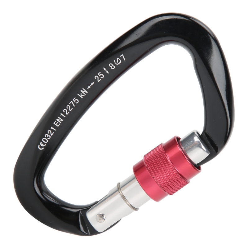 Moschettoni D a bloccaggio per - Carabiner Locking D recensione e prezzo