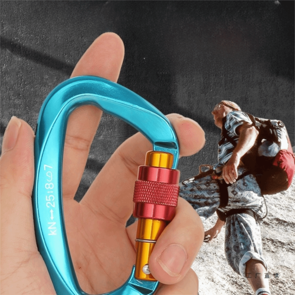 Moschettone da arrampicata a f - Carabiner Locking D recensione e prezzo