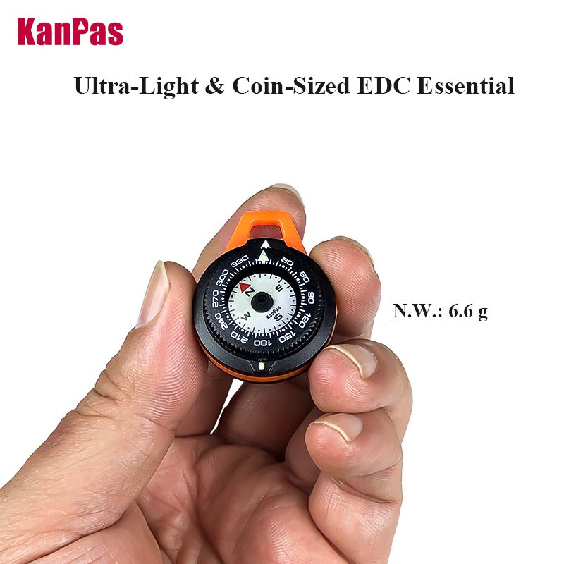 Bussola Mini EDC KANPAS, Busso - Outdoor Adventure Gear recensione e prezzo