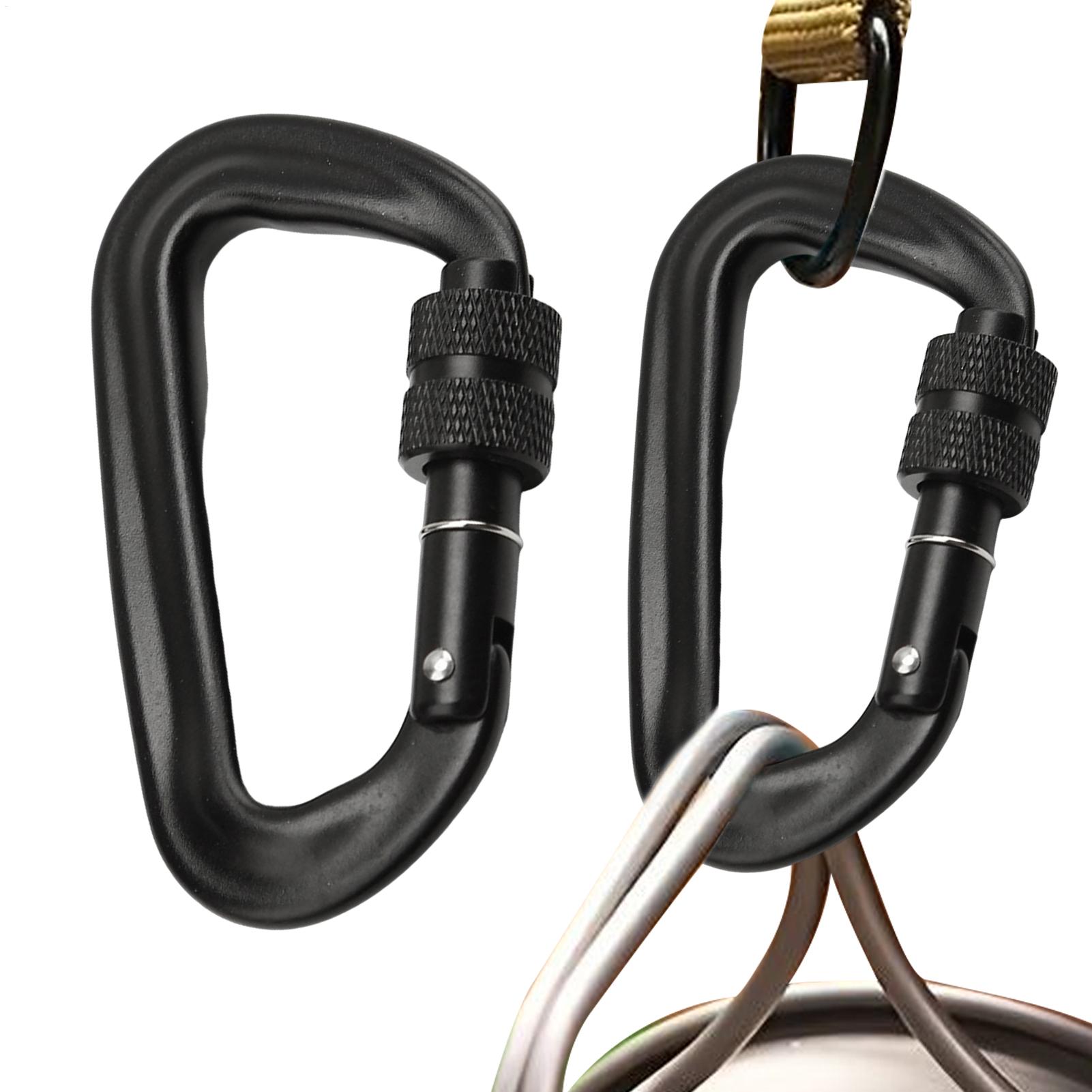 2 moschettoni in lega di allum - Carabiner Locking D recensione e prezzo