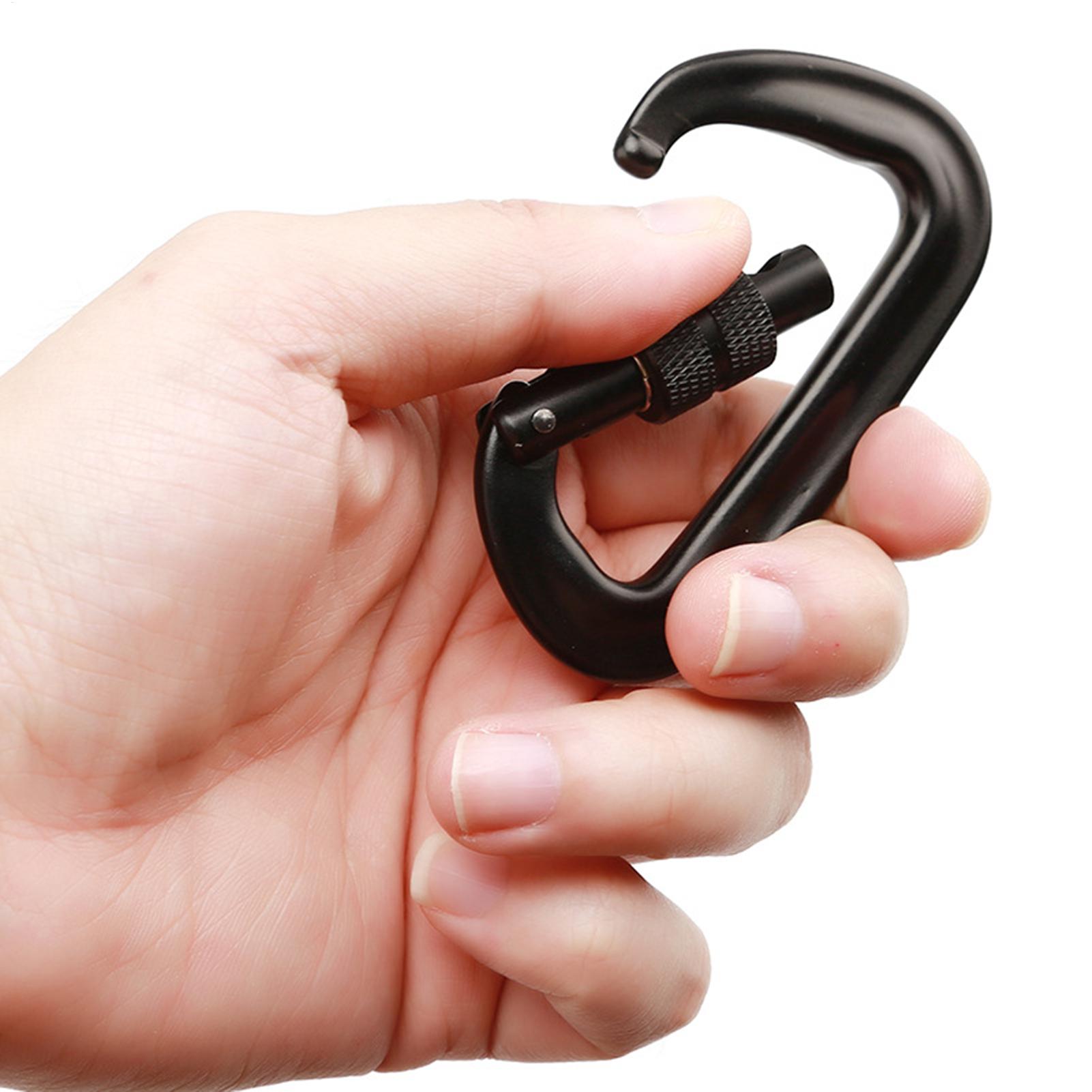 2 moschettoni in lega di allum - Carabiner Locking D recensione e prezzo