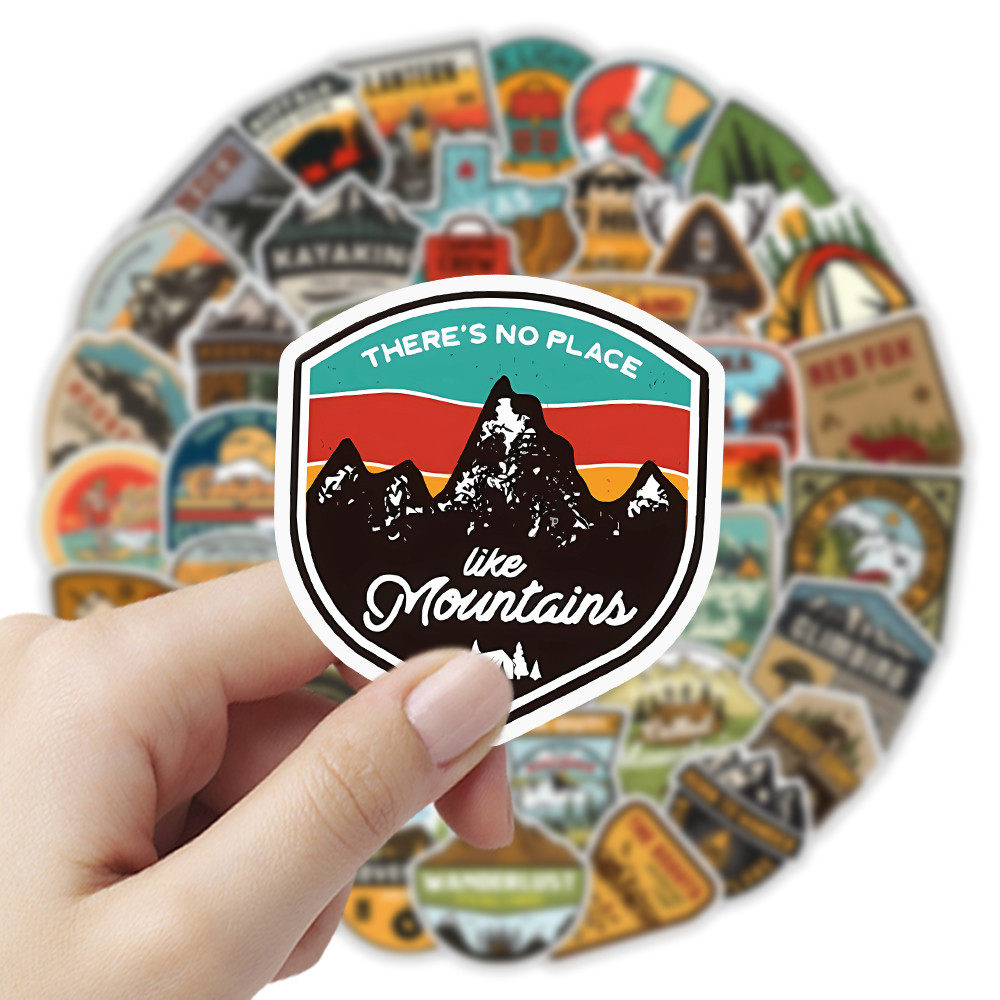 50 Fogli di Adesivi Vintage pe - Outdoor Adventure Store recensione e prezzo
