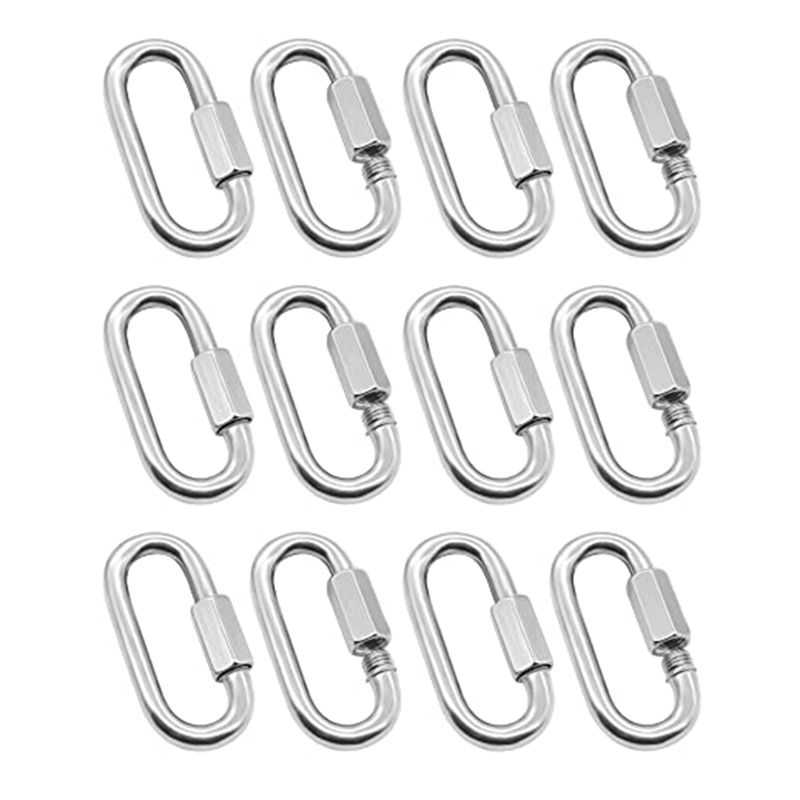 ABJS Set da 12 Moschettoni a S - Carabiner Locking D recensione e prezzo